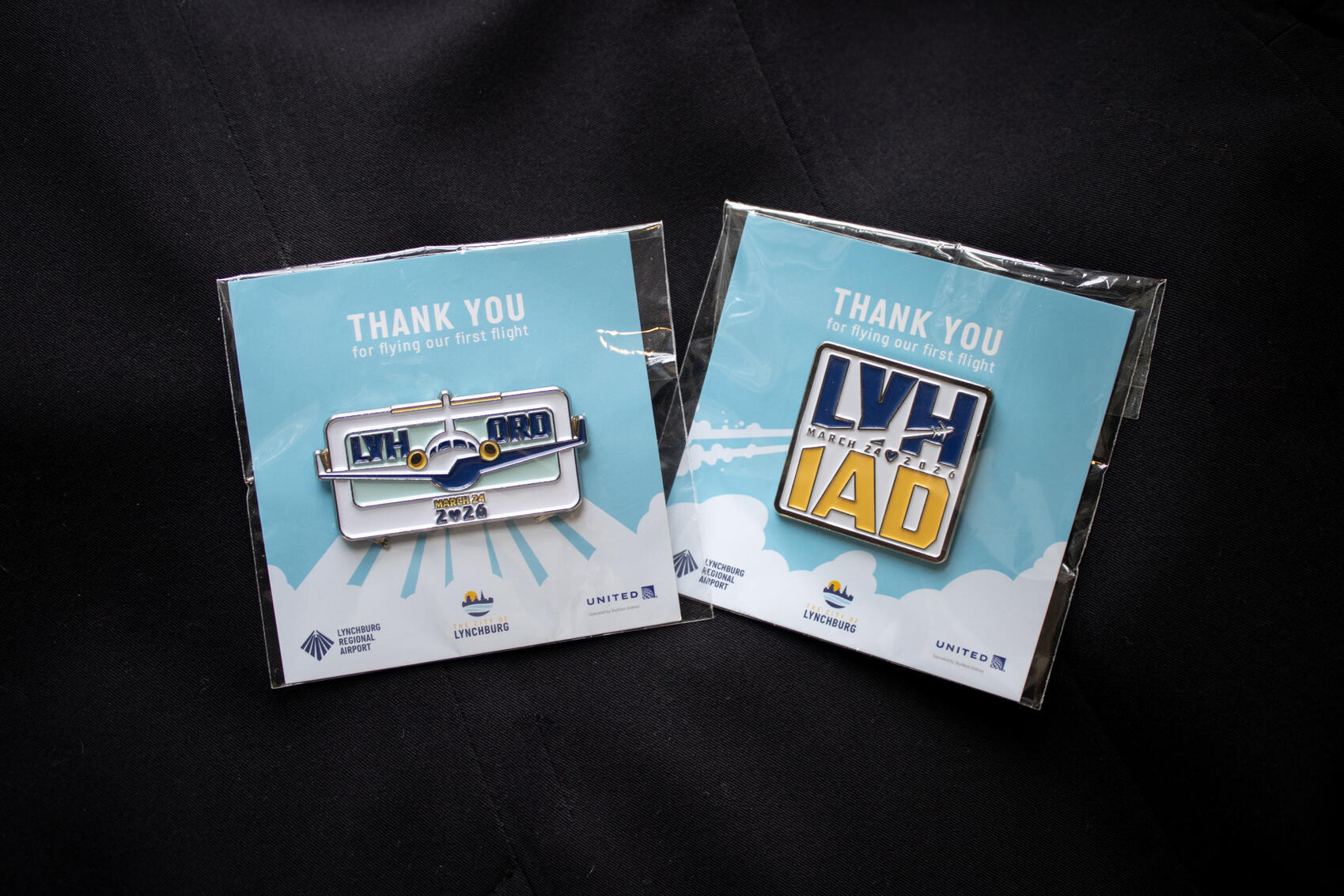 Lynchburg Regional Airport | Commemorative Pins