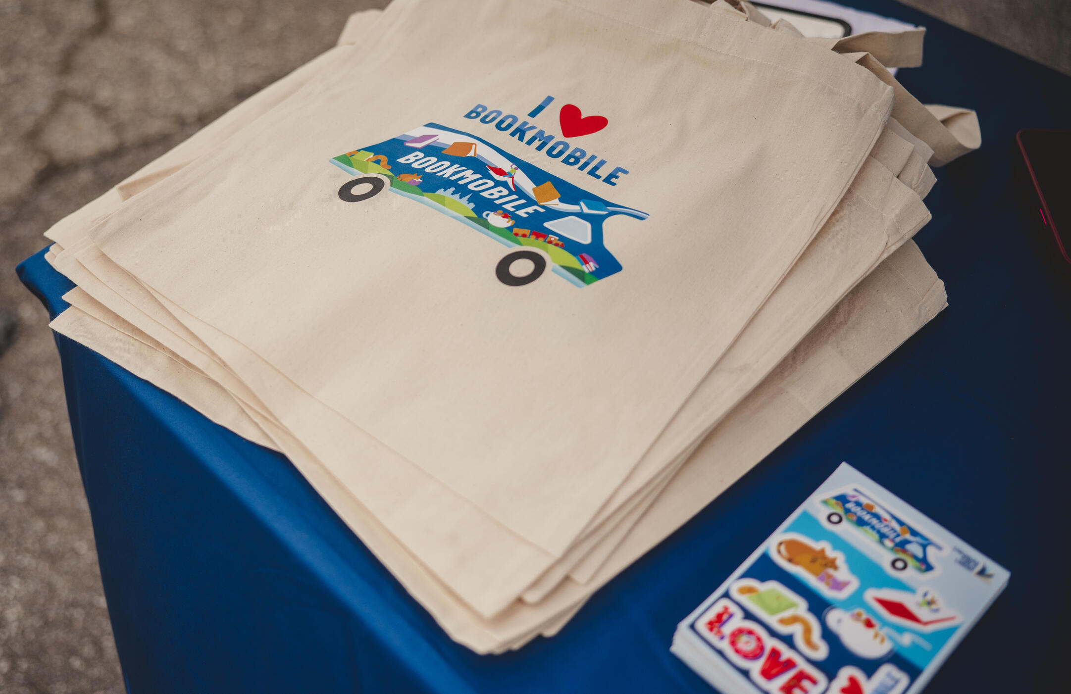 Bookmobile Totebag Bookmobile Totebag