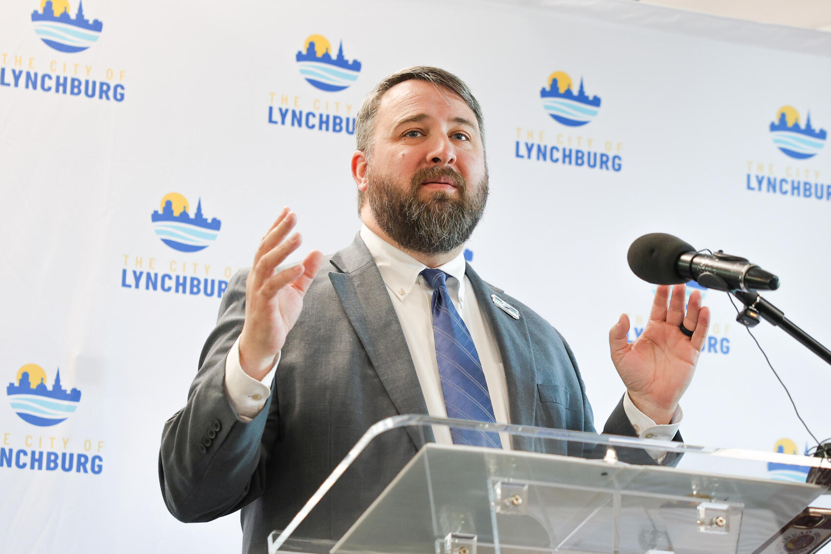 Photographed: Lynchburg Regional Airport Director